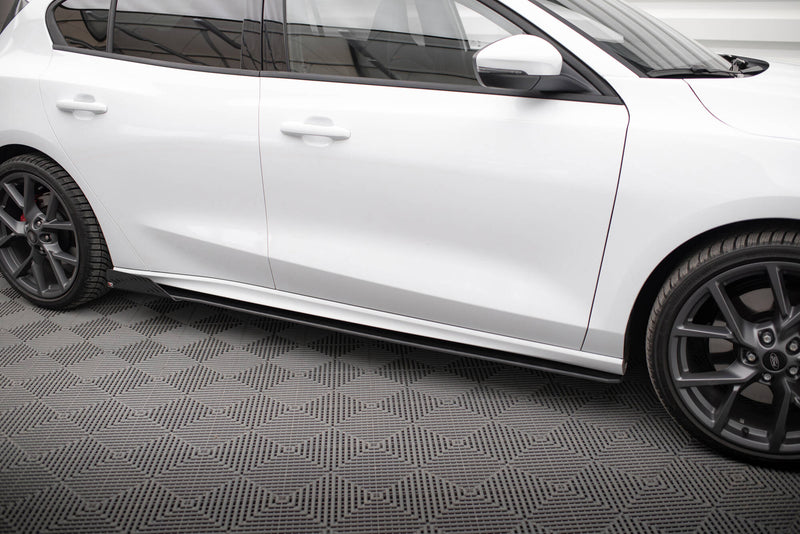 Maxton Design Street Pro Seitenschweller Diffusor + Flaps Ford Focus ST / ST-Line Mk4