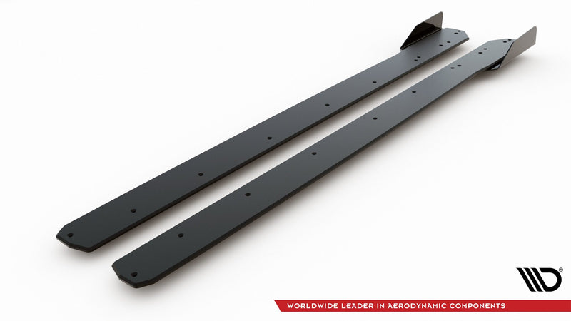 Maxton Design Street Pro Seitenschweller Diffusor + Flaps Ford Focus ST / ST-Line Mk4