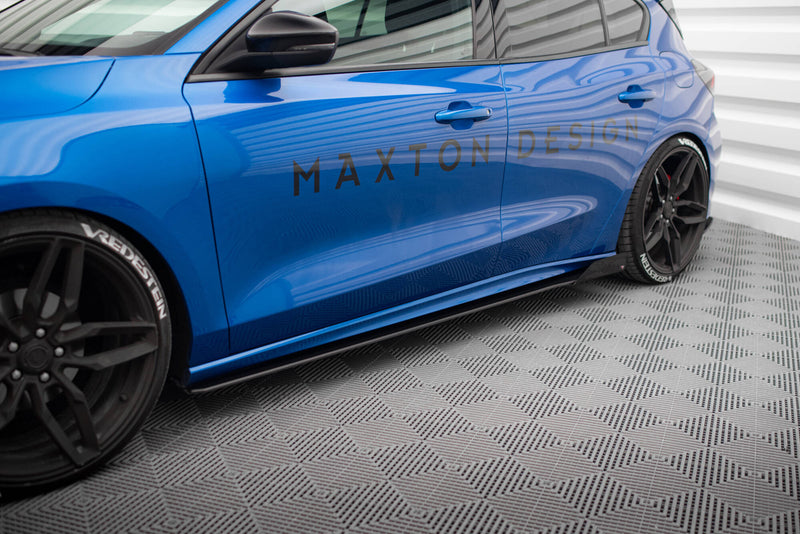 Maxton Design Street Pro Seitenschweller Diffusor + Flaps Ford Focus ST / ST-Line Mk4