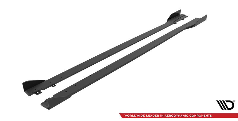 Maxton Design Street Pro Seitenschweller Diffusor + Flaps Honda Civic Type-R Mk 11