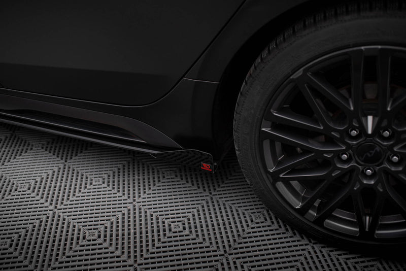 Maxton Design Street Pro Seitenschweller Diffusor + Flaps Kia Proceed GT / GT-Line Mk1 Facelift / Ceed GT Mk3 Facelift