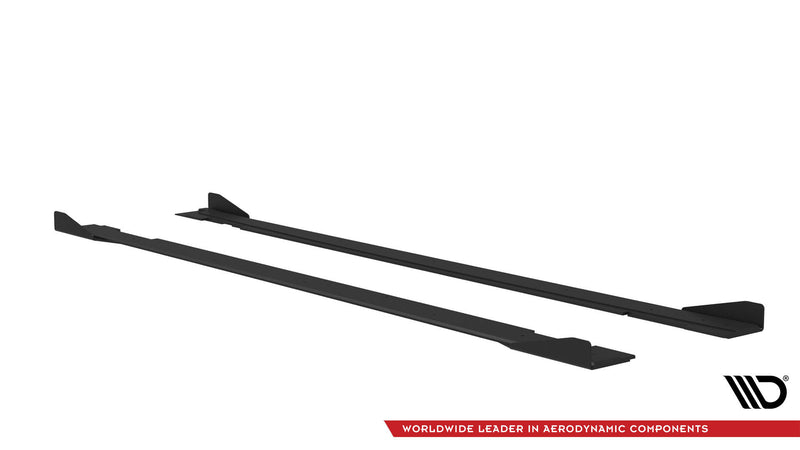 Maxton Design Street Pro Seitenschweller Diffusor + Flaps Kia Stinger GT / GT-Line / Standard Mk1