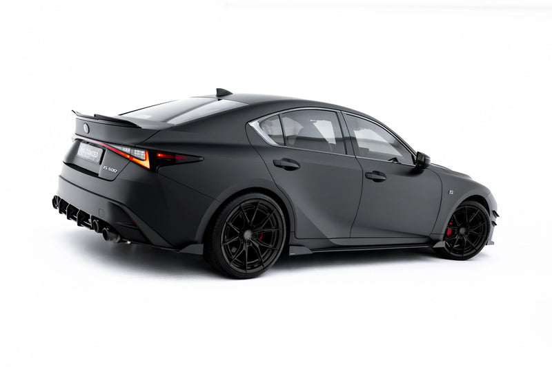 Maxton Design Street Pro Seitenschweller Diffusor + Flaps Lexus IS 500 Mk3 Facelift 2 (XE30)