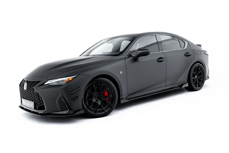 Maxton Design Street Pro Seitenschweller Diffusor + Flaps Lexus IS 500 Mk3 Facelift 2 (XE30)