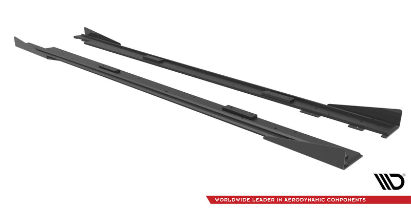 Maxton Design Street Pro Seitenschweller Diffusor + Flaps Mazda 3 MPS Mk1