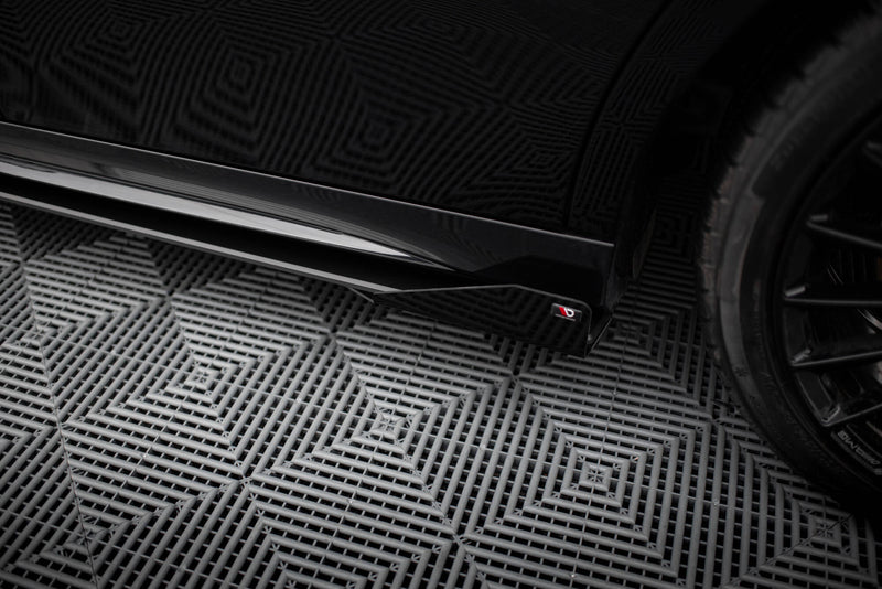 Maxton Design Street Pro Seitenschweller Diffusor + Flaps Mercedes-AMG A35 W177 Facelift