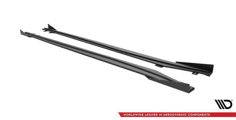 Maxton Design Street Pro Side Skirt Diffuser + Flaps Opel Astra GTC OPC-Line J