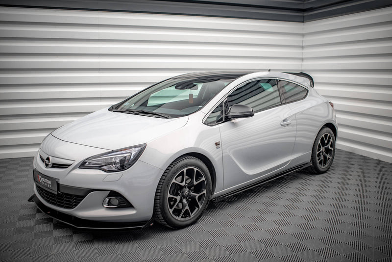 Maxton Design Street Pro Side Skirt Diffuser + Flaps Opel Astra GTC OPC-Line J