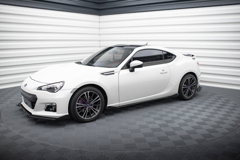 Maxton Design Street Pro Seitenschweller Diffusor + Flaps Subaru BRZ Mk1 / Mk1 Facelift