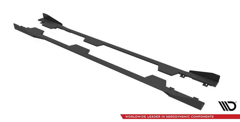 Maxton Design Street Pro Side Skirt Diffuser + Flaps Subaru BRZ Mk1 / Mk1 Facelift
