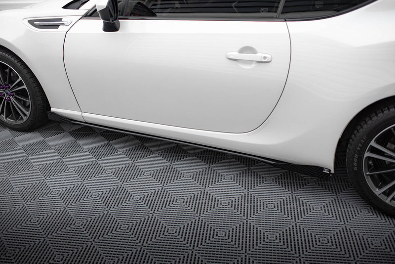 Maxton Design Street Pro Side Skirt Diffuser + Flaps Subaru BRZ Mk1 / Mk1 Facelift