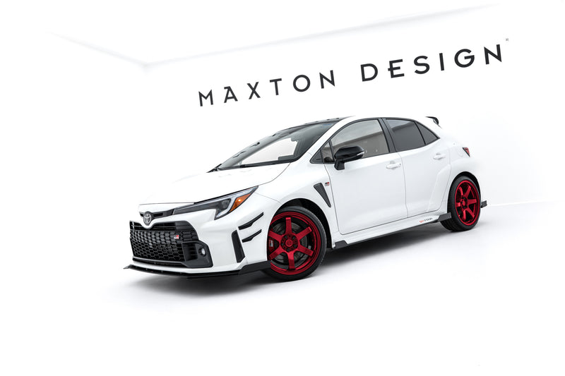 Maxton Design Street Pro Seitenschweller Diffusor + Flaps Toyota GR Corolla Mk12