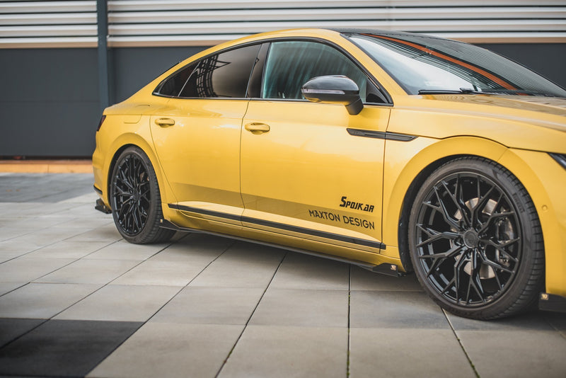 Maxton Design Street Pro Seitenschweller Diffusor + Flaps Volkswagen Arteon R-Line Sedan / Shooting Brake Mk1