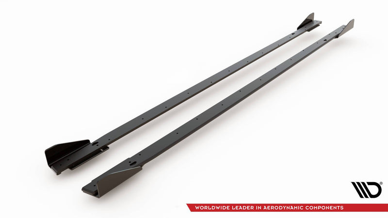 Maxton Design Street Pro Seitenschweller Diffusor + Flaps Volkswagen Golf GTI / GTE / GTI Clubsport / R-Line Mk8