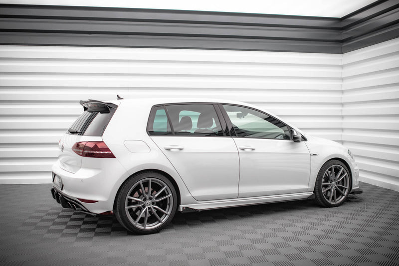 Maxton Design Street Pro Seitenschweller Diffusor + Flaps Volkswagen Golf R Mk7