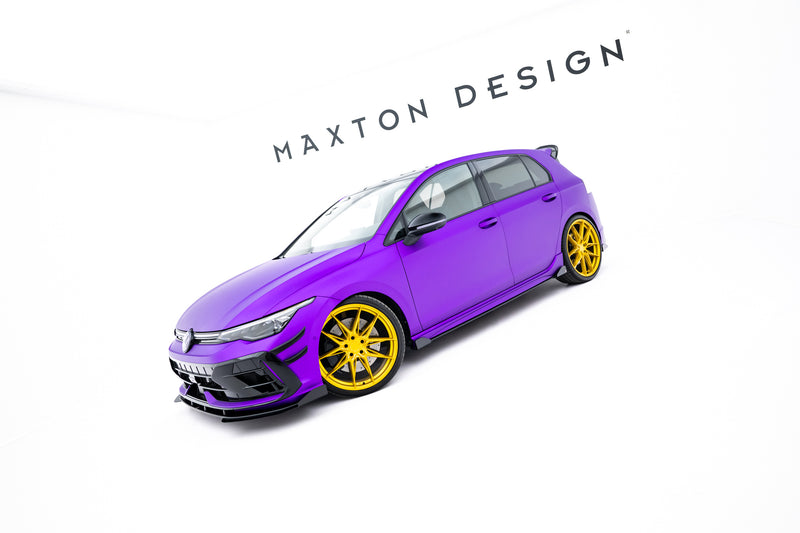 Maxton Design Street Pro Seitenschweller Diffusor + Flaps Volkswagen Golf R Mk8 / Mk8 Facelift