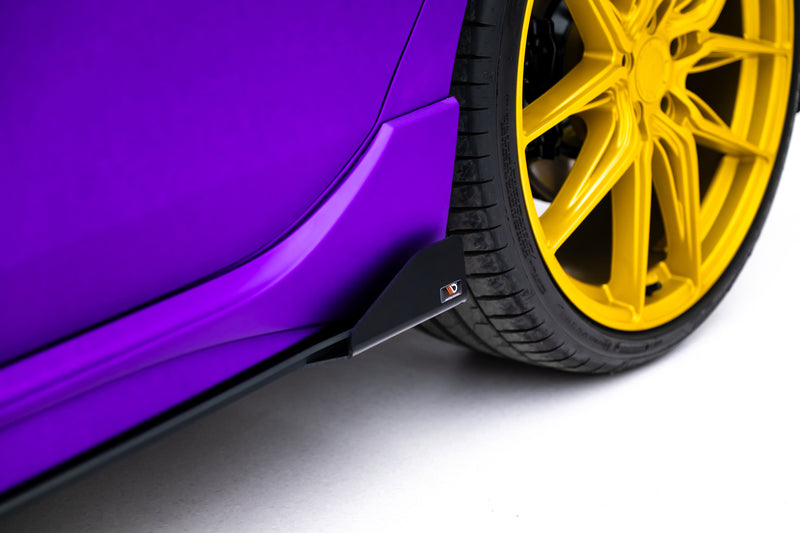 Maxton Design Street Pro Seitenschweller Diffusor + Flaps Volkswagen Golf R Mk8 / Mk8 Facelift