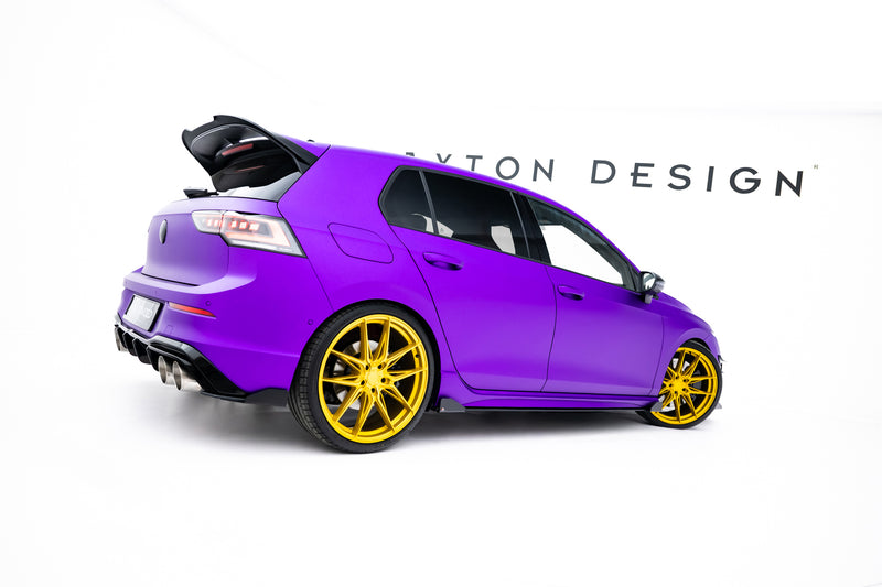 Maxton Design Street Pro Seitenschweller Diffusor + Flaps Volkswagen Golf R Mk8 / Mk8 Facelift