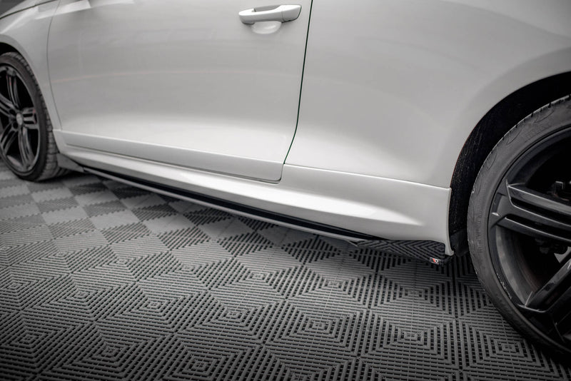 Maxton Design Street Pro Seitenschweller Diffusor + Flaps Volkswagen Scirocco R Mk3 / Mk3 Facelift