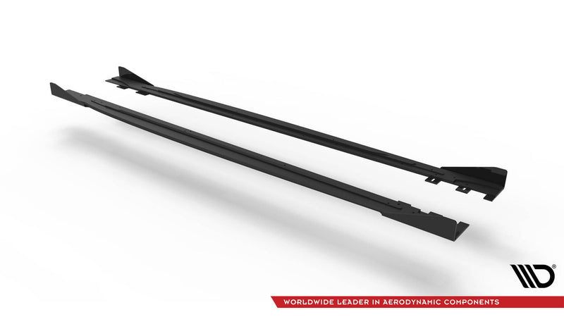 Maxton Design Street Pro Seitenschweller Diffusor + Flaps Volkswagen Scirocco R Mk3 / Mk3 Facelift