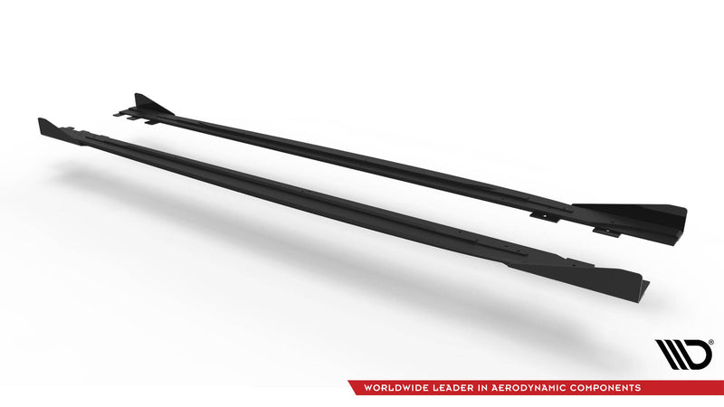 Maxton Design Street Pro Seitenschweller Diffusor + Flaps Volkswagen Scirocco R Mk3 / Mk3 Facelift