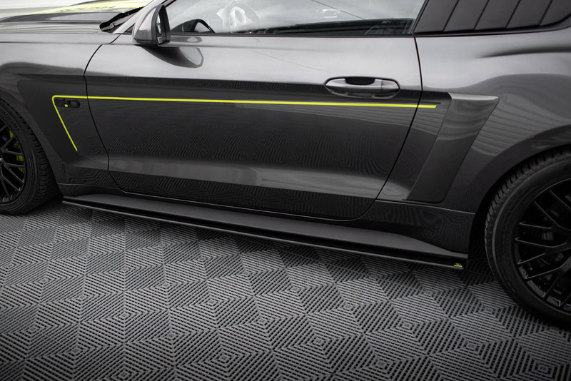 Maxton Design Street Pro Seitenschweller Diffusor Ford Mustang GT Mk6