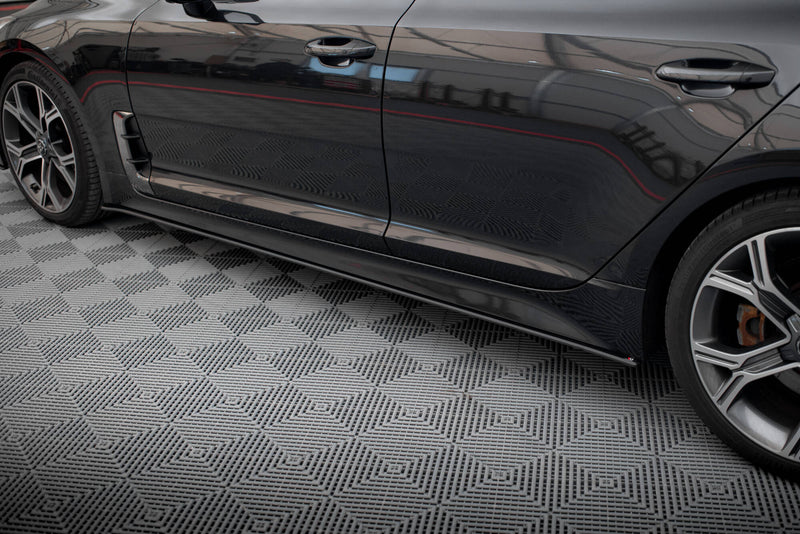Maxton Design Street Pro Seitenschweller Diffusor Kia Stinger GT / GT-Line / Standard Mk1