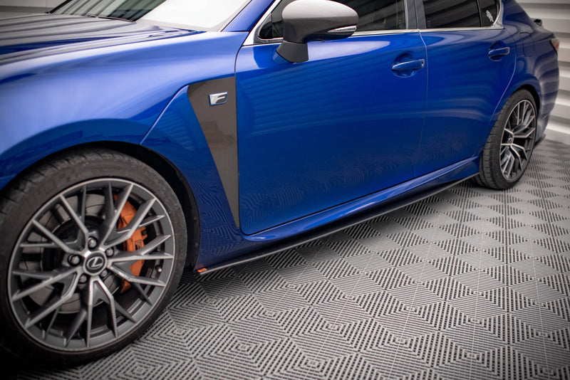 Maxton Design Street Pro Seitenschweller Diffusor Lexus GS F Mk4 Facelift