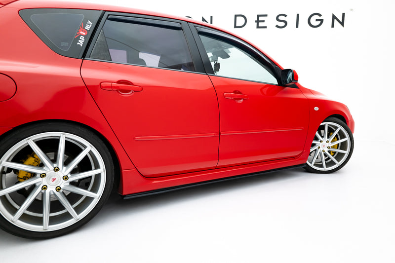 Maxton Design Street Pro Seitenschweller Diffusor Mazda 3 MPS Mk1