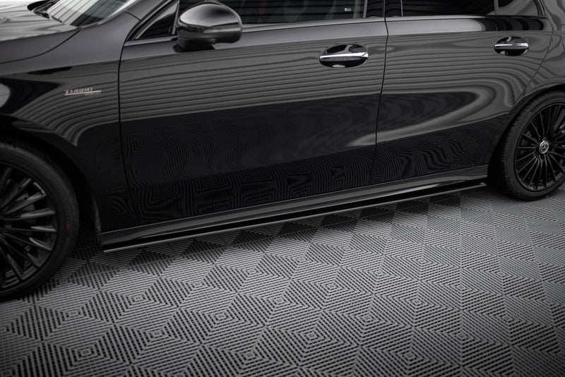 Maxton Design Street Pro Seitenschweller Diffusor Mercedes-AMG A35 W177 Facelift