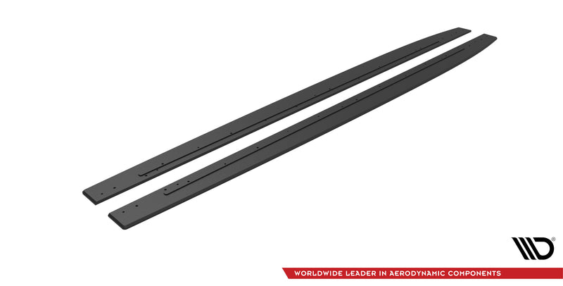 Maxton Design Street Pro Seitenschweller Diffusor Mercedes-AMG C43 Coupe / Cabrio C205  Facelift / A205 Facelift