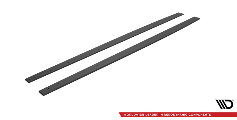 Maxton Design Street Pro Seitenschweller Diffusor Mercedes-AMG C63 Sedan / Estate W205 Facelift