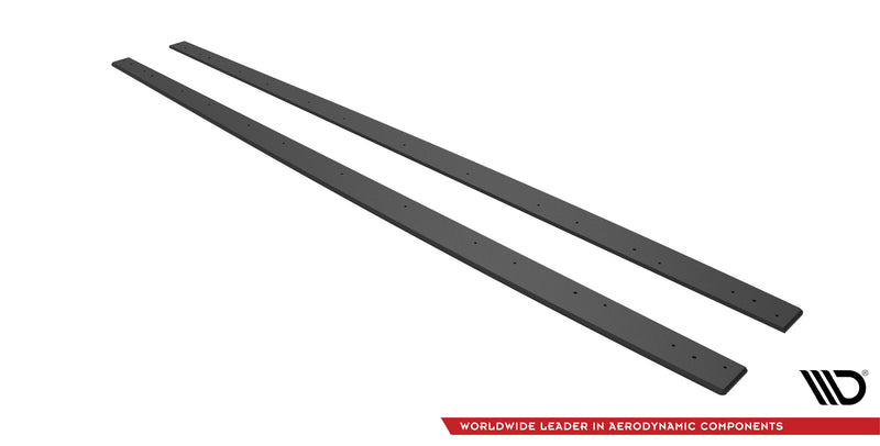 Maxton Design Street Pro Seitenschweller Diffusor Mercedes-AMG C63 Sedan / Estate W205 Facelift