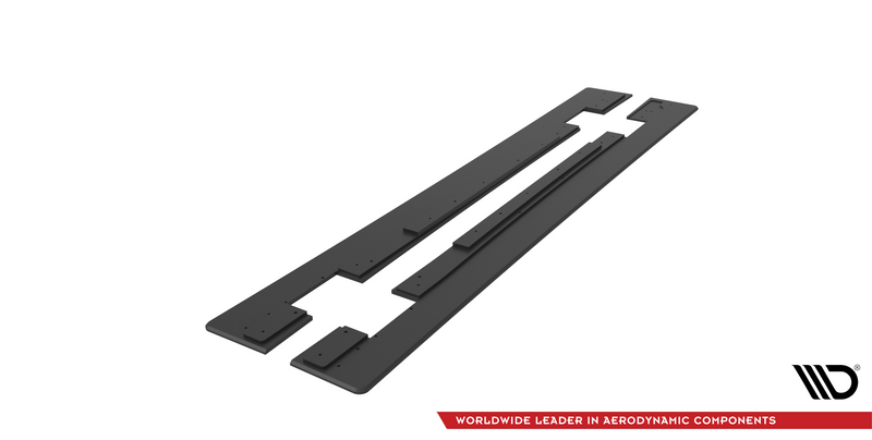 Maxton Design Street Pro Seitenschweller Diffusor Mercedes-AMG CLA 45 C117 Facelift