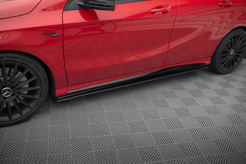 Maxton Design Street Pro Seitenschweller Diffusor Mercedes-Benz A 45 AMG W176 Facelift