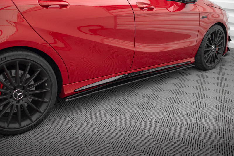 Maxton Design Street Pro Seitenschweller Diffusor Mercedes-Benz A 45 AMG W176 Facelift