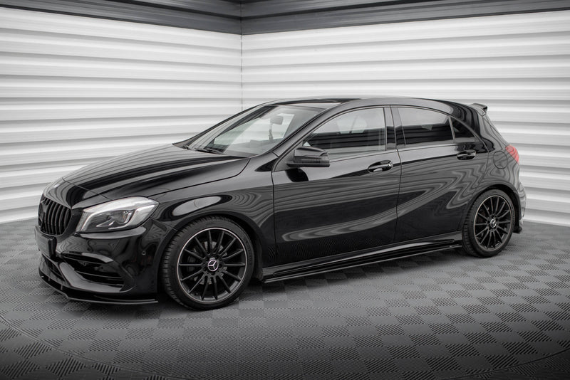 Maxton Design Street Pro Seitenschweller Diffusor Mercedes-Benz A AMG-Line W176 Facelift