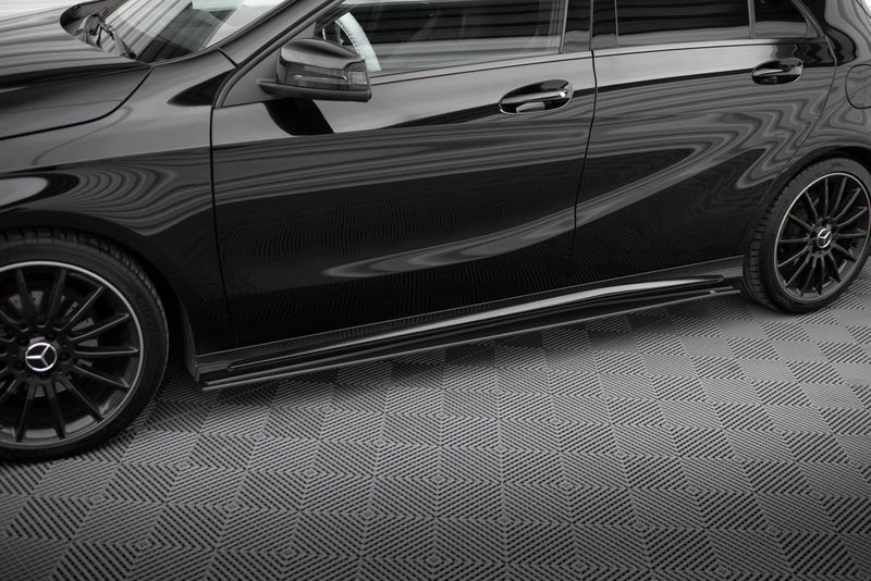 Maxton Design Street Pro Seitenschweller Diffusor Mercedes-Benz A AMG-Line W176 Facelift
