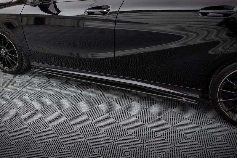 Maxton Design Street Pro Seitenschweller Diffusor Mercedes-Benz A AMG-Line W176 Facelift