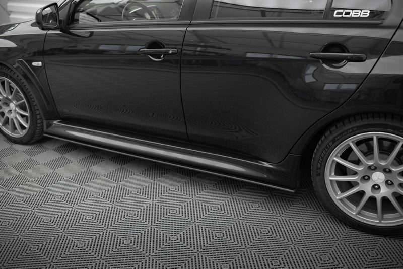 Maxton Design Street Pro Seitenschweller Diffusor Mitsubishi Lancer EVO X