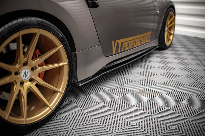 Maxton Design Street Pro Seitenschweller Diffusor Nissan 370Z Nismo Facelift
