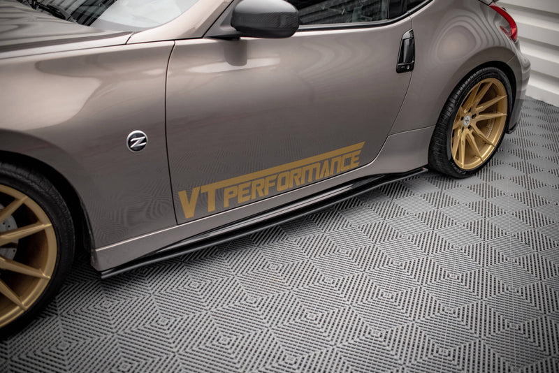 Maxton Design Street Pro Seitenschweller Diffusor Nissan 370Z Nismo Facelift