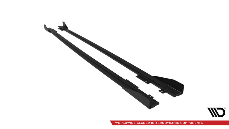 Maxton Design Street Pro Seitenschweller Diffusor V.1 + Flaps Audi RS3 Sedan 8V Facelift