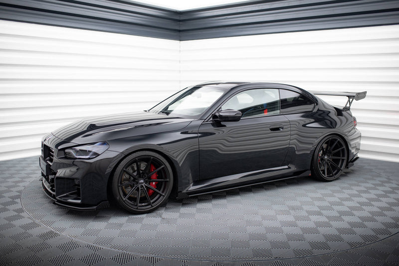 Maxton Design Street Pro Seitenschweller Diffusor V.1 + Flaps BMW M2 G87