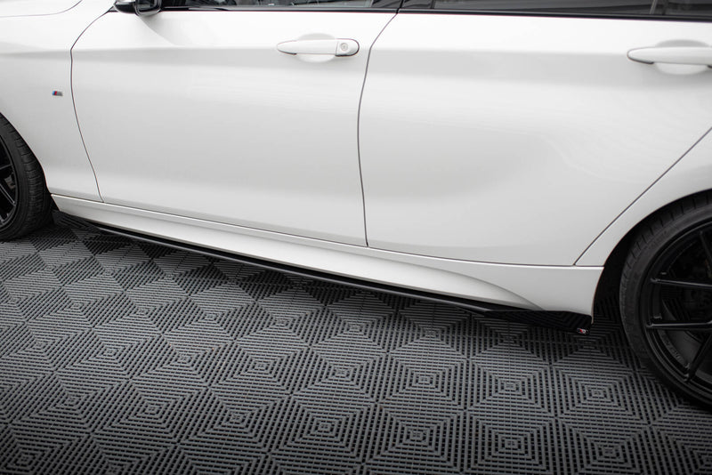 Maxton Design Street Pro Side Skirts Diffuser V.2 + Flaps BMW 1 F20 M135i / M140i / M-Pack