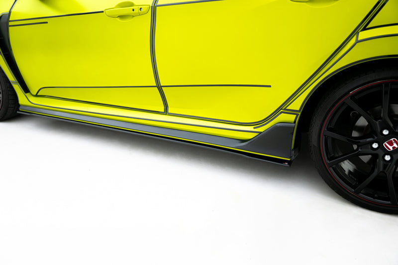 Maxton Design Street Pro Side Skirt Diffusers V.2 Honda Civic Type-R Mk10 / Mk10 Facelift