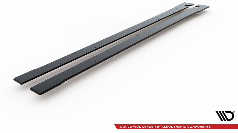 Maxton Design Street Pro Side Skirt Diffusers V.2 Honda Civic Type-R Mk10 / Mk10 Facelift