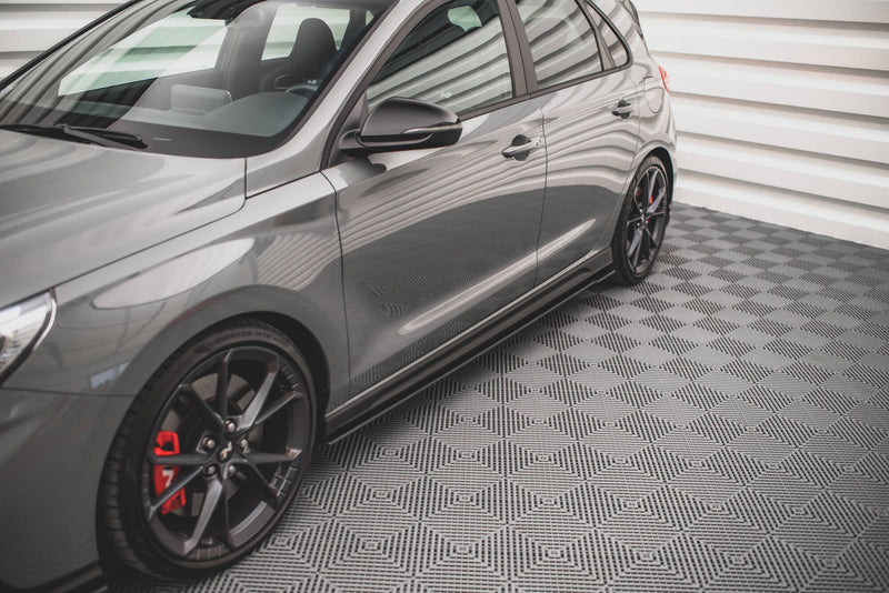 Maxton Design Street Pro Side Skirt Diffuser V.2 Hyundai I30 N / N-Line Hatchback / Fastback Mk3 / Mk3 Facelift