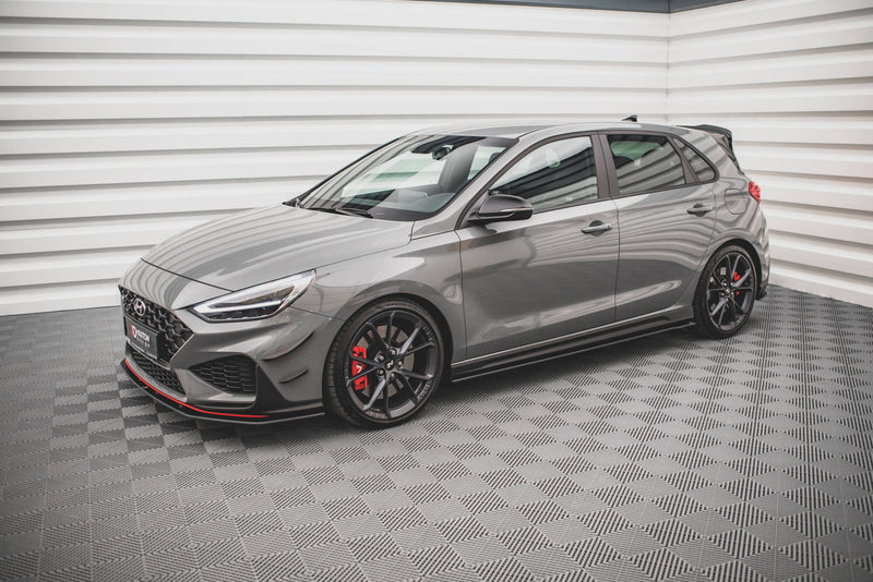 Maxton Design Street Pro Side Skirt Diffuser V.2 Hyundai I30 N / N-Line Hatchback / Fastback Mk3 / Mk3 Facelift
