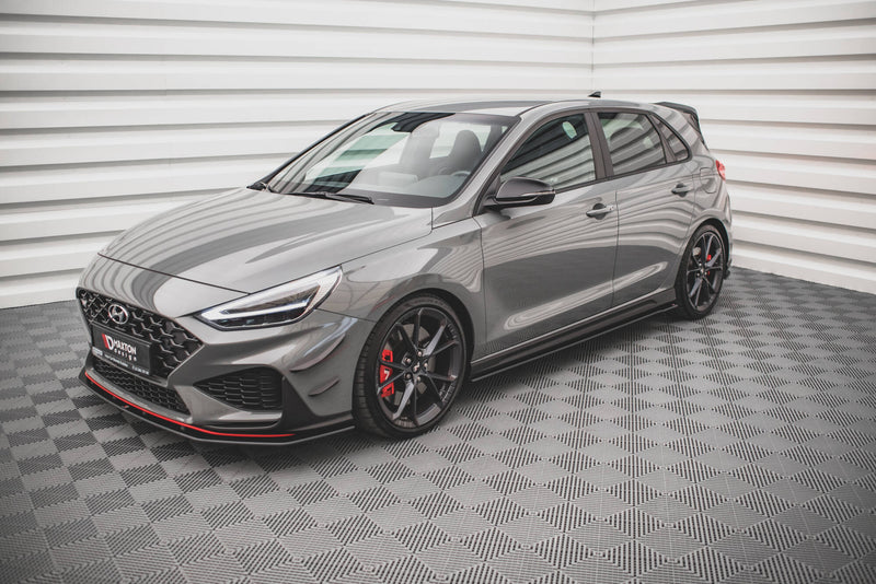 Maxton Design Street Pro Side Skirt Diffuser V.2 Hyundai I30 N / N-Line Hatchback / Fastback Mk3 / Mk3 Facelift